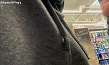 Wifeyy and hubby fuck wildly outdoors in public view