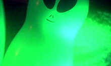 Alien Inflatable Encounter Explodes with Milf's Wild Female Ejaculation Frenzy!