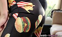 Hey petite blonde, wanna watch me masturbate then lick your skinny tits?