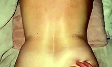 Avril's wet shower prone fuck hairy creampie finish