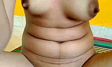 desi bhabhi shivani feels the heat and fingers her needy pussy alone at home