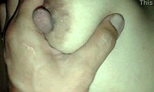 thrusting deep into mature woman's tight shaved pussy for multiple creampie orgasms