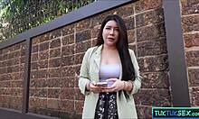 chubby thai milf slut bends over for pov doggystyle in tuktuk pickup