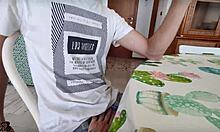 damn tettona gardener pays with huge tits blowjob!! you like? 