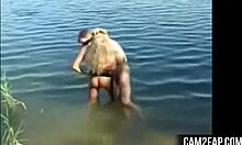 WOW FREE LAKESIDE GROUP FUCK with caucasian hotties ORGY!!