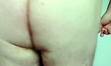 chubby german wife wakes barefoot naked with fat ass shaking homemade