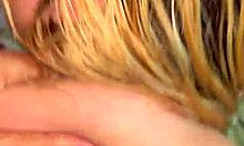 blonde latina slut switches from deepthroat to bent over ass pounding with black lover