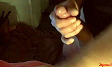 Love2dou update 67 submissive lingerie babe deepthroats rough cock with ball licking toes worship cum