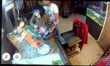 caught my sexy milf wife riding biker stud's cock on ring camera mid-orgasm