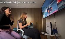 Teen girls get naughty exploring wet pussies and asses together 😈🔥