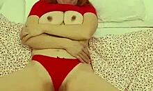 hey, why is my stepmom so wet alone at home this christmas... wanna find out?