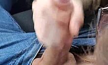 What if a thick german bbw gave a sloppy public car blowjob and swallowed every drop?