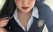 what makes this shy schoolgirl open up for a sneaky fuck?