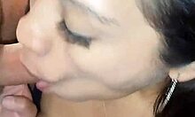 Latina wife with big ass dives into cuckold training