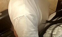 Schoolgirl in Gym Uniform Creampies with Classmate in Bathroom Recess Quickie