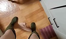 Wanna worship elza kom's curvy ass in heels, huge cock fisting her tight pussy?