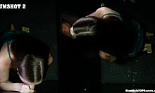 Alexis knows exactly what she wants with that monster cock in the gloryhole