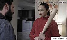 beautiful teen surrenders to stalker's rough passionate ride