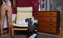 omg this young mommy's perfect ass shakes while she vibes her tight pussy to orgasm 😍🍑💦