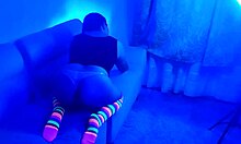 in this bar, tip the chubby latina milf extra and she'll fuck you rough in her special room loving stranger dick.