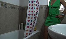 taboo stepmom showers stepson daily 😈 still kinky wet fun