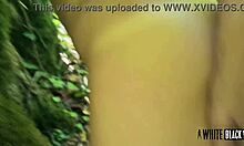 Accidental Forest Nympho Begs for Creampie Fill in Wild Outdoor Fuck