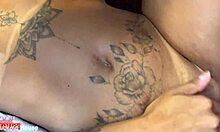 caught watching porn she spreads shaved pussy for boyfriend's friends in wild orgy blowbang