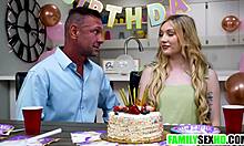 18yo Stepdaughter Keeps Family Fuck Tradition Alive