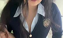 what makes this shy schoolgirl open up for a sneaky fuck?