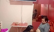 horny peruvian slut moans as brother-in-law sneaks in and softly pounds her wet shaved chochito