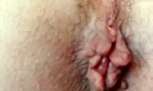 mature milf fingers wet pussy close-up while dirty talking seductively