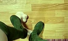 Wanna worship elza kom's curvy ass in heels, huge cock fisting her tight pussy?