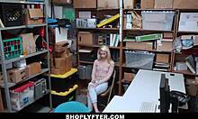 SHOPLYFTER MYSTERY - CUTE BLONDE RILEY STAR FACIALED HUGE?!