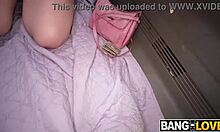 lola valentine buzzes her pussy with vibrator before big black cock