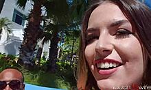 hey babe my horny hotwife grabbed this stranger on vacation and creamed all over his huge cock... you watching?