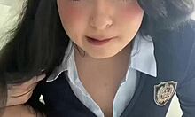 what makes this shy schoolgirl open up for a sneaky fuck?