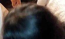 Latina wife with big ass dives into cuckold training