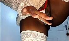 girl next door's big pussy lips squirt wild during vibrator homework play