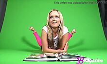 barefoot teen brittany shows juicy ass backstage solo tease