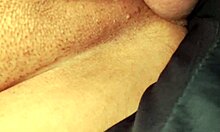 we're doing double vaginal right here in the living room... husband and friend stuff me then he creampies twice!