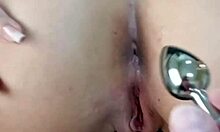 blonde nympho craves anal creampie from hubby's friend