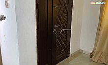 ex girlfriend's surprise gift turns into hard fuck and big tits creampie