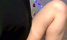 Squirting Pussy Dripping in Bent-Over Doggy Fingering!