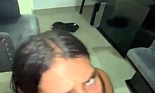 after morning coffee she's craving dessert her sloppy blowjob hits right - 4k