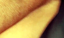 we're doing double vaginal right here in the living room... husband and friend stuff me then he creampies twice!