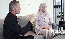 Debt Forces Hijab Wife to Cheat with Hard Fucking