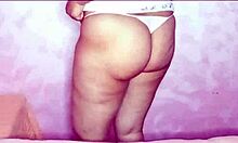 Arab wife takes deep cum fill in her tight ass