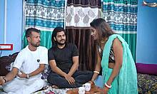 desi mallu bhabi takes double penetration from two debars hardcore