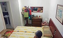 Stepbro Cock Sucking Thrill with Parents Home - 100% Spanish!