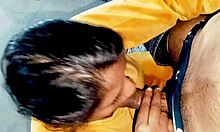 oh man indian bhabhi gulps massive cumshot after brutal face fucking her step sis mouth